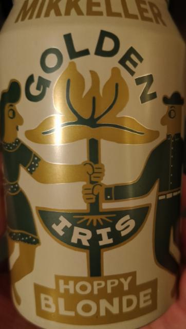 mikkeller golden iris Hoppy blonde 4.7%, Mikkeller, Denmark