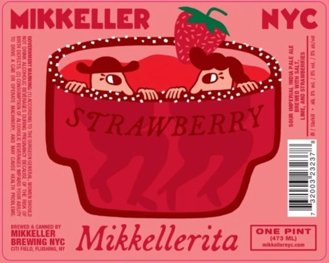 Mikkellerita Strawberry 8.0%, Mikkeller Brewing NYC, United States