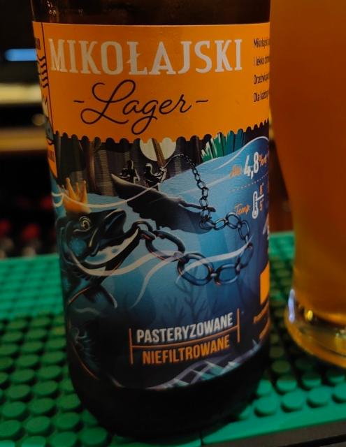 Mikolajski Lager 4.8%, Browar Mikołajki, Poland