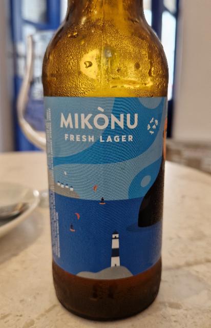 Mikonu Fresh Lager, Mykonos Brewing Company