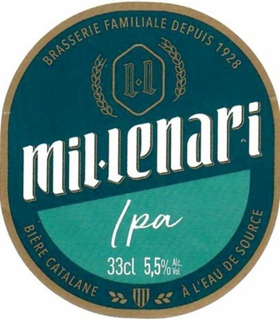 Mil.lenari IPA, Brasserie Milles