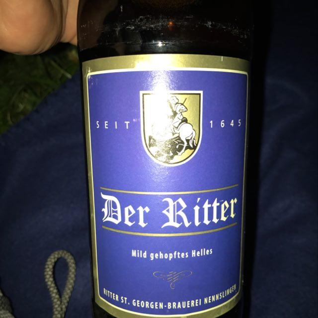 Mild Gehopftes Helles 4.9%, Ritter St. Georgen Brauerei Nennslingen, Germany