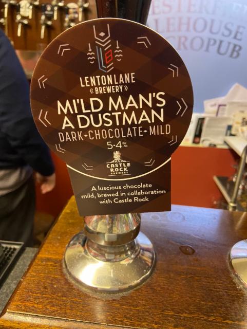 Mi'ld Man's a Dustman 5.4%, Lenton Lane Brewery, England