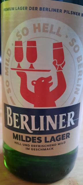 Mildes Lager 4.8%, Berliner Bären-Bräu, Germany