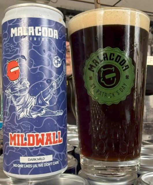 Mildwall 3.4%, Malacoda Brewing, Italy