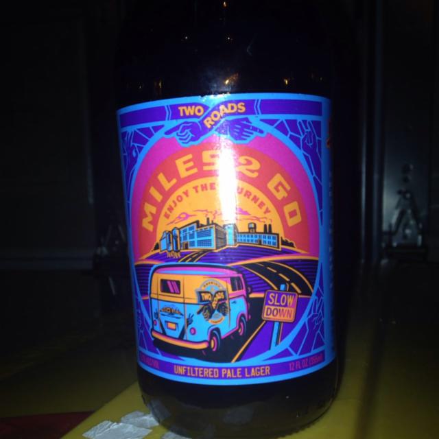 Miles 2 Go 6.2%, Two Roads Brewing Company, United States