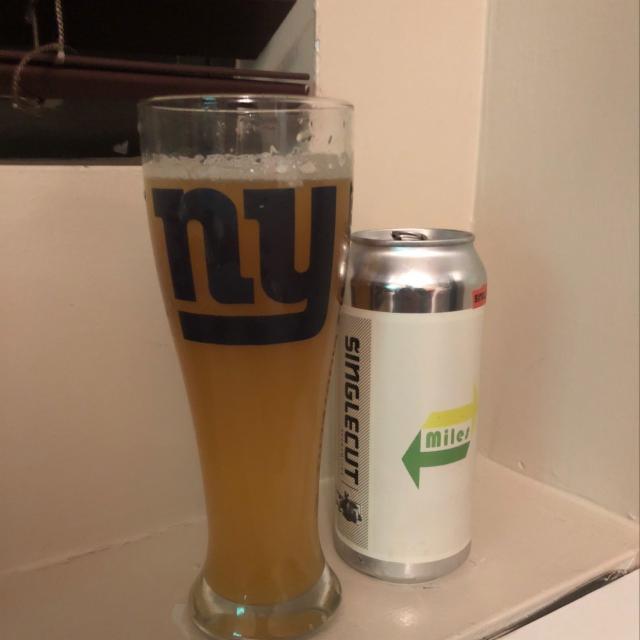 Miles Marathon Session IPA 4.2%, SingleCut Beersmiths, United States