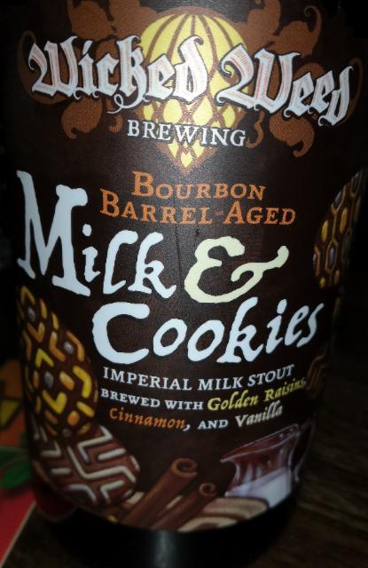 Milk & cookies 11.3%, Wicked Weed Brewing, United States