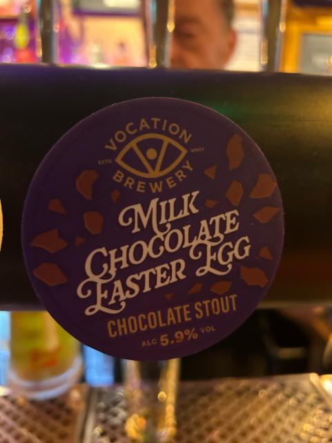 Milk chocolate easter egg 5.9%, Vocation Brewery, England