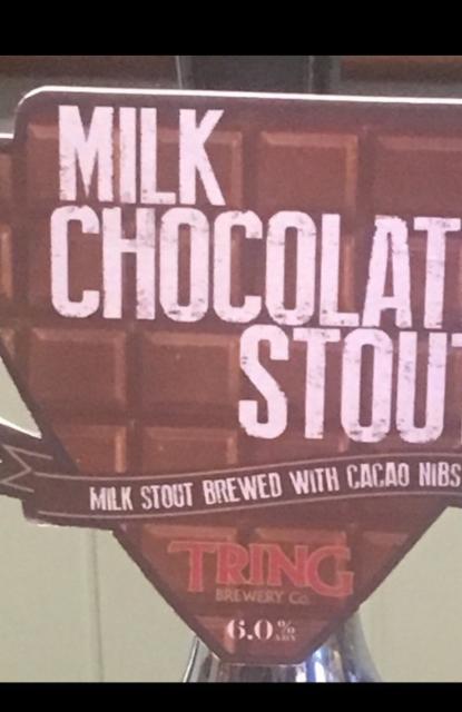 Milk Chocolate Stout 6.0%, Tring Brewery, England
