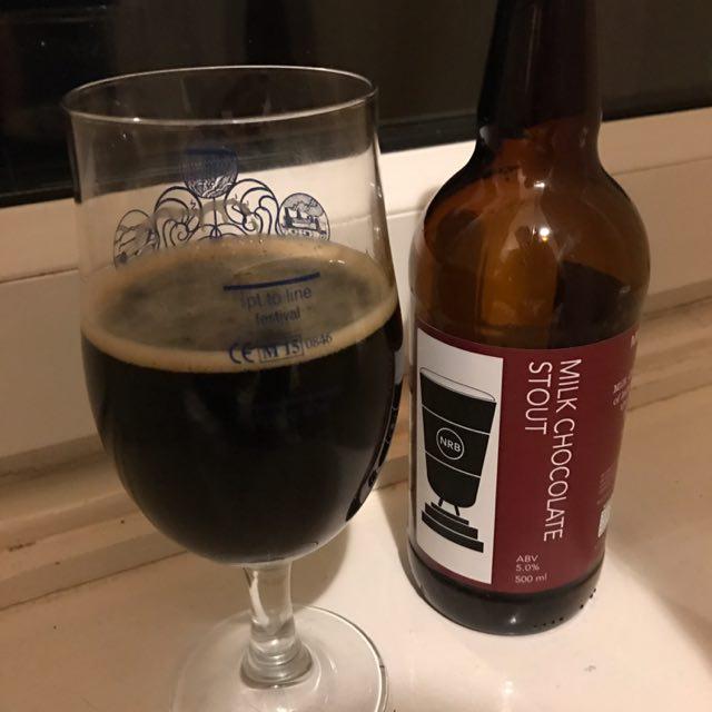 Milk Chocolate Stout 5.0%, North Riding Brewery, England