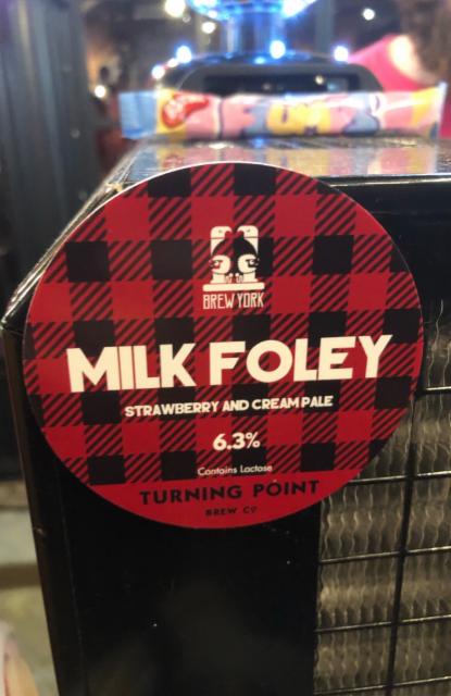 Milk Foley 6.3%, Turning Point Brew Co., England