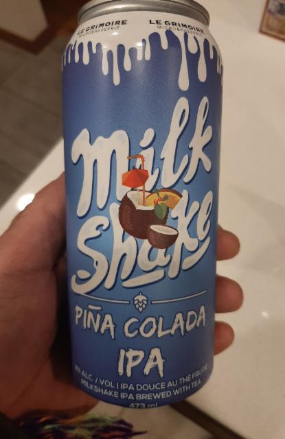 Milk Shake pina colada, Le Grimoire Microbrasserie