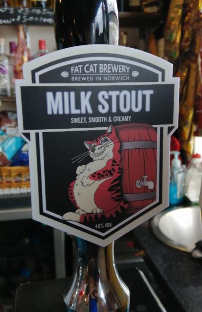 Milk Stout 4.6%, Fat Cat Brewing Company, England