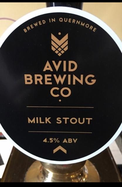 Milk Stout 4.5%, Avid Brewing Co Ltd, England