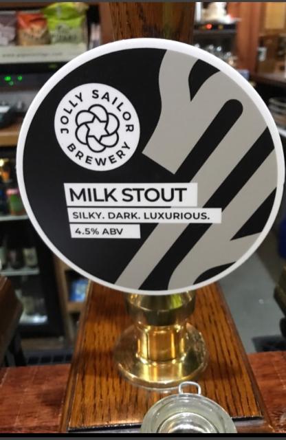 Milk Stout 4.5%, Jolly Sailor Brewery, England