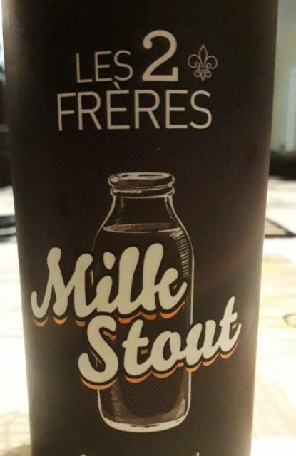 Milk Stout 6.1%, Brasserie Les 2 Frères, Canada