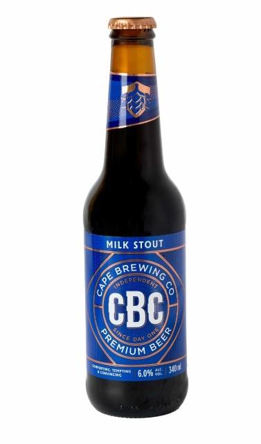 Milk Stout 6.0%, Cape Brewing Company, South Africa