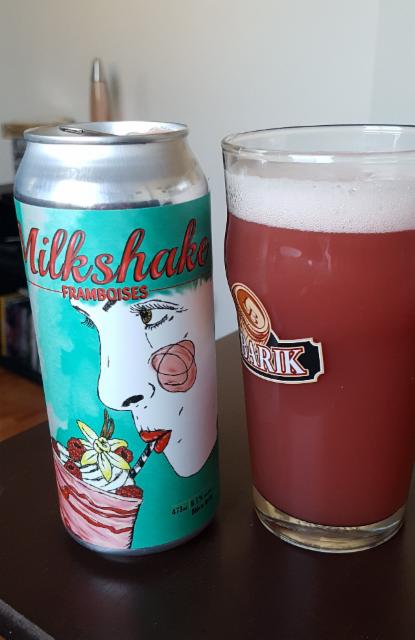 Milkshake Framboises 6.1%, Broadway Microbrasserie, Canada