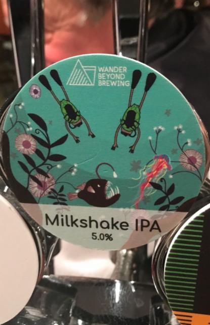 Milkshake IPA 5.0%, Wander Beyond Brewing, England