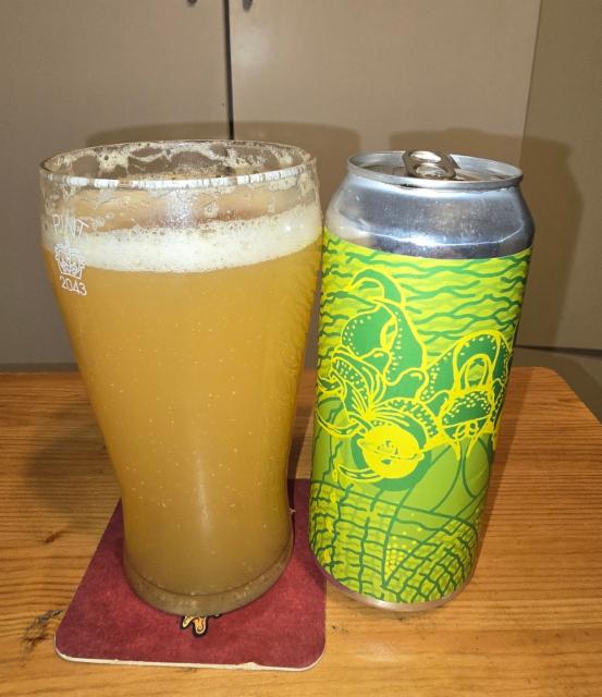 Milkshake IPA: DDH Double Galaxy 9.0%, Tired Hands Brewing Company, United States