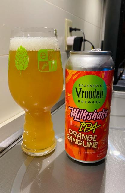 Milkshake IPA Orange Sanguine 6.5%, Brasserie Vrooden, Canada