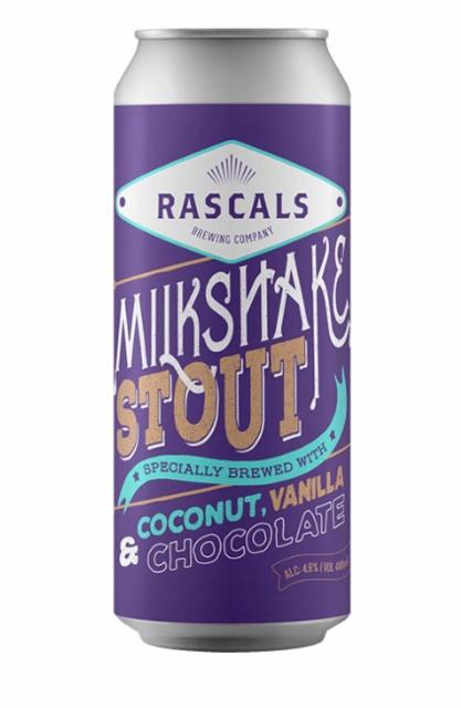 Milkshake Stout 4.6%, Rascals Brewing, Ireland