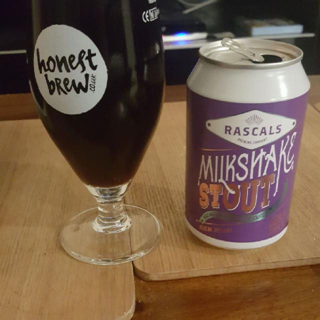 Milkshake Stout 5.6%, Rascals Brewing, Ireland