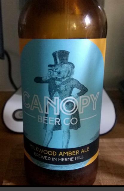 Milkwood Amber Ale 7.2%, Canopy Beer Co, England