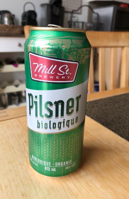 Mill St. Organic Pilsner 5.0%, Mill Street Brewery (AB InBev), Canada