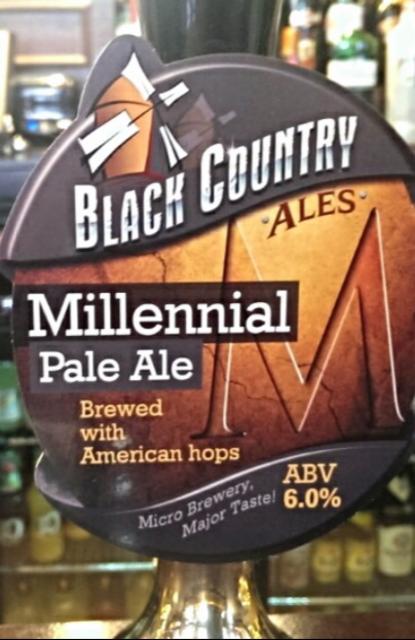 Millennial Pale Ale 6.0%, Blackcountry Ales Brewery, England