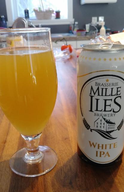 milles iles white ipa 2.9%, Brasserie Mille Iles, Canada
