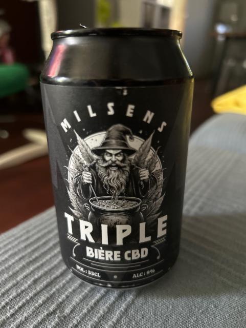 Milsens Triple Bière CBD 9.0%, Milsens, France