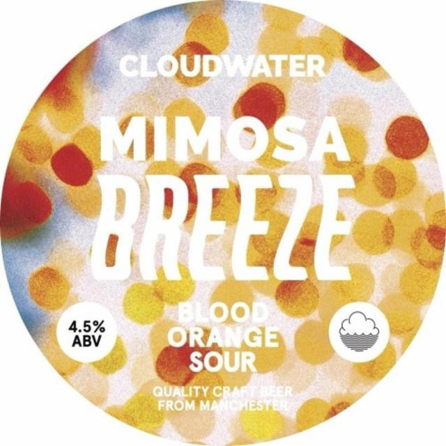 Mimosa breeze 4.5%, Cloudwater Brew Co., England