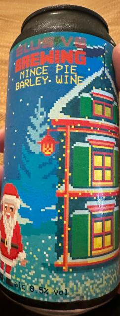 Mince Pie Barleywine 8.5%, Elusive Brewing, England