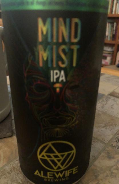 Mind Mist IPA 7.0%, Alewife brewing company, United States