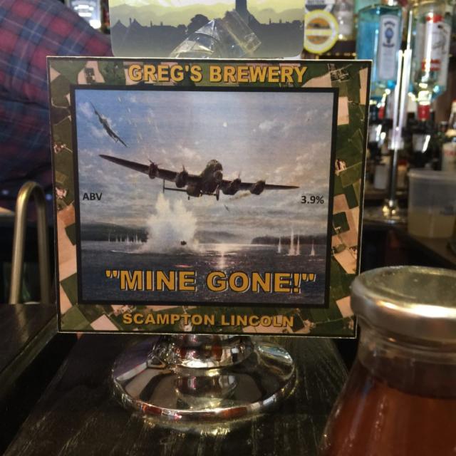Mine Gone 3.9%, Greg's Brewery, England