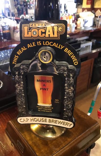 Miners A Pint 3.8%, Cap House Brewery, England