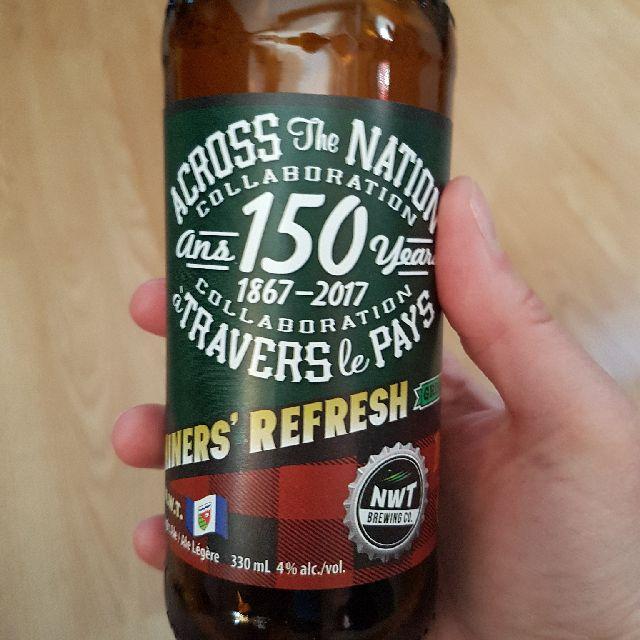 Miners' Refresh 4.0%, Central City Brewers, Canada