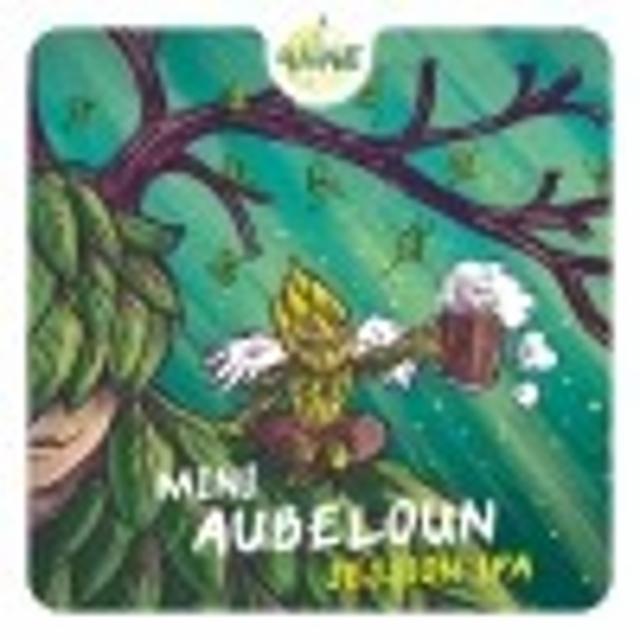 Mini Aubeloun 3.7%, Brasserie Pleine Lune, France