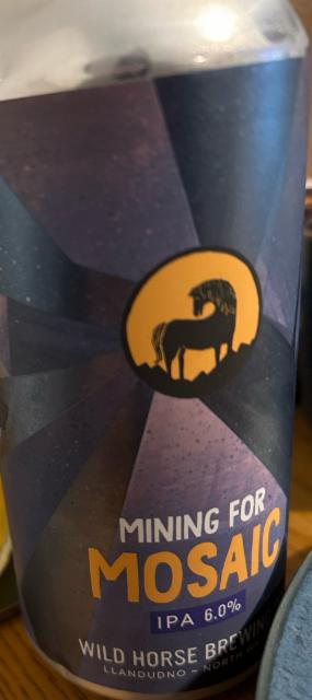 Mining For Mosaic 6.0%, Wild Horse Brewing, Wales