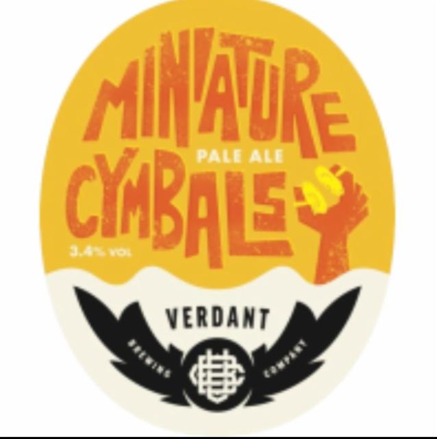 Miniture Cymbals 3.4%, Verdant Brewing Co., England