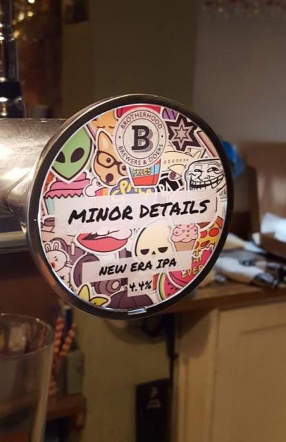 Minor Details 4.4%, Brotherhood Brewery, England