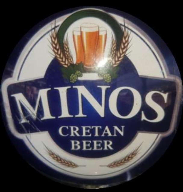 Minos 5.0%, Cretan Breweries, Greece