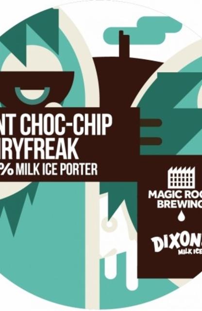 Mint Choc-Chip Dairyfreak 5.2%, Magic Rock Brewing, England