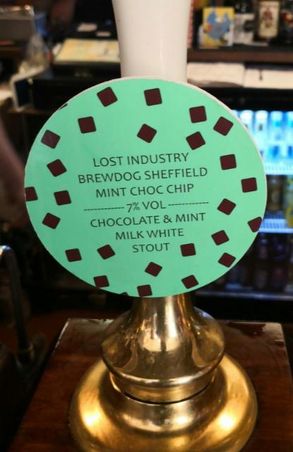 Mint Choc Chip 7.0%, Lost Industry Brewing, England