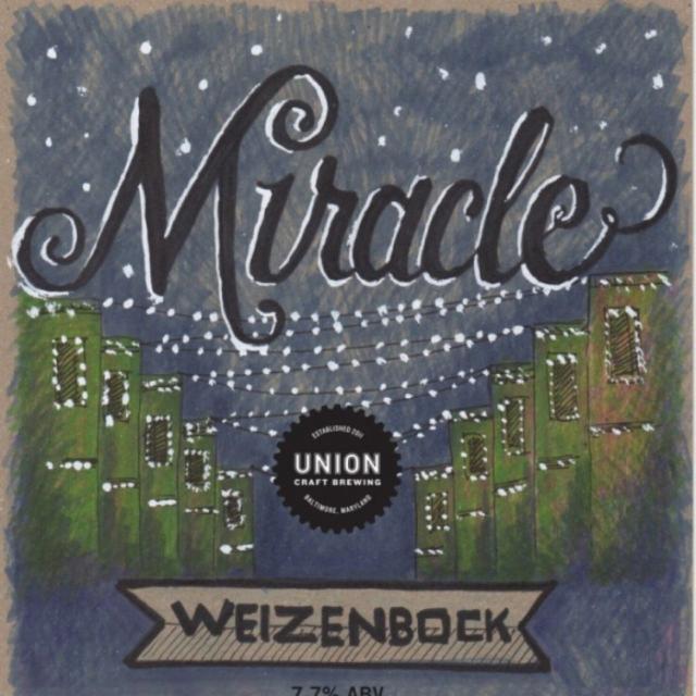 Miracle 7.7%, Union Brewing Company, United States