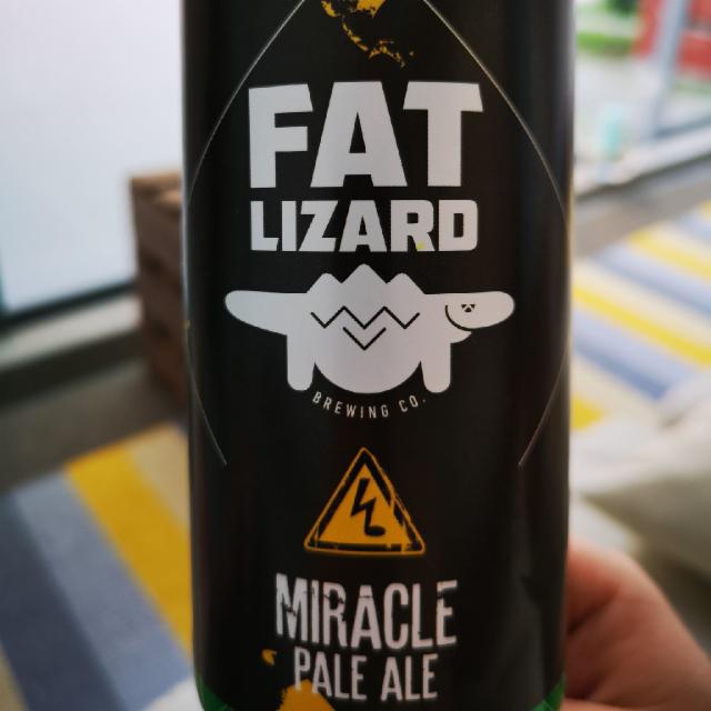 Miracle Pale Ale 5.4%, Fat Lizard Brewing Co., Finland