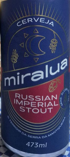 Miralua Russian Imperial Stout  10.0%, MiraLua, Brazil