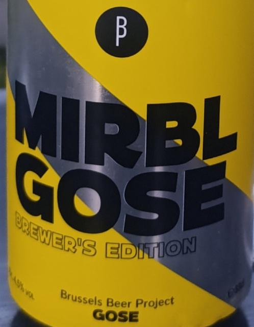 mirbl gose, Brussels Beer Project
